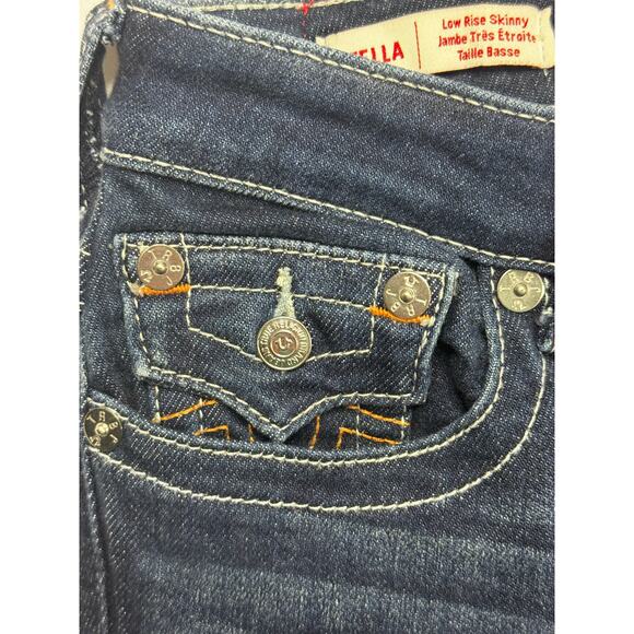 True Religion Women's Stella Low Rise Skinny Stretch Denim Jeans - Size 27x31.5 - Picture 2 of 8